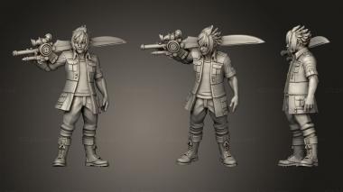 Military figurines Nightsky 3d model